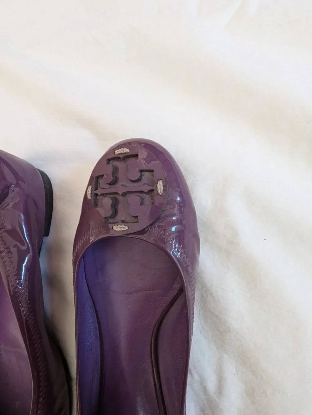 Purple Reva Tory Burch Size 8